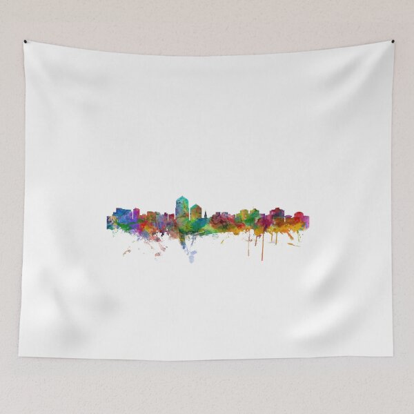 Item preview, Albuquerque New Mexico Skyline designed and sold by ArtPrints.