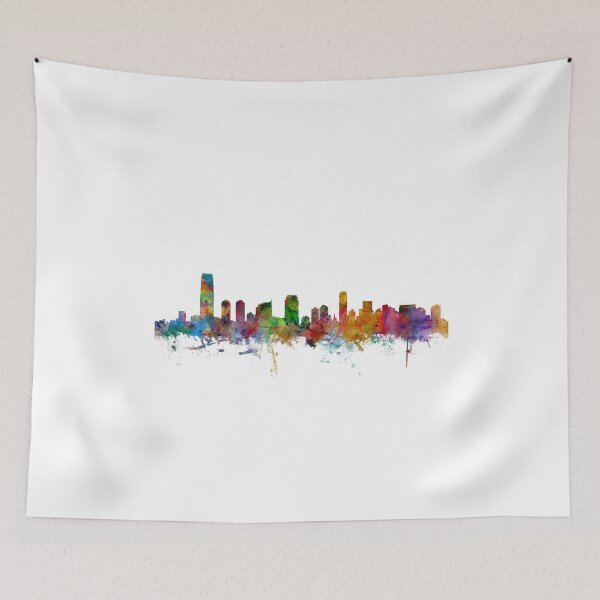 Item preview, Jersey City New Jersey Skyline designed and sold by ArtPrints.