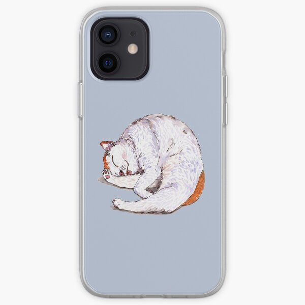 Tommy the Furball is Sleeping iPhone Soft Case