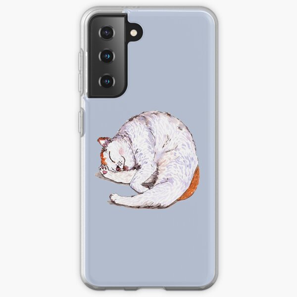 Tommy the Furball is Sleeping Samsung Galaxy Soft Case