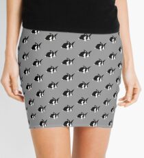 BLACK RABBIT CUTE Mini Skirt