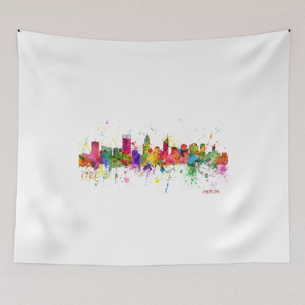 Item preview, Perth Australia Skyline designed and sold by ArtPrints.