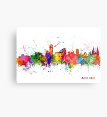 Adelaide Australia Skyline Metal Print