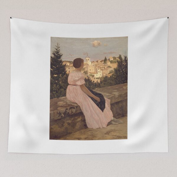Item preview, The Pink Dress (Bazille) designed and sold by ArtHistorical.