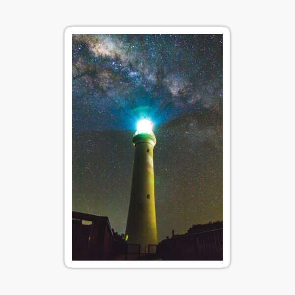 Item preview, Aireys Inlet Lighthouse and the Milky Way designed and sold by susanzentay.