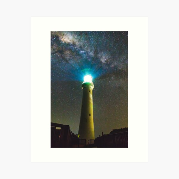 Item preview, Aireys Inlet Lighthouse and the Milky Way designed and sold by susanzentay.
