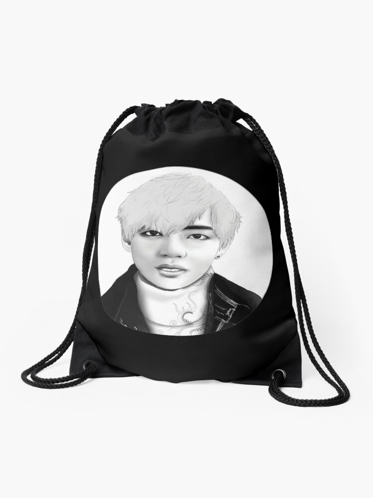 BTS - Infires man! - Quote - Army - JHope, Suga, V, RM, Jin, Jimin, Jungkook  Drawstring Bag for Sale by Vane22april