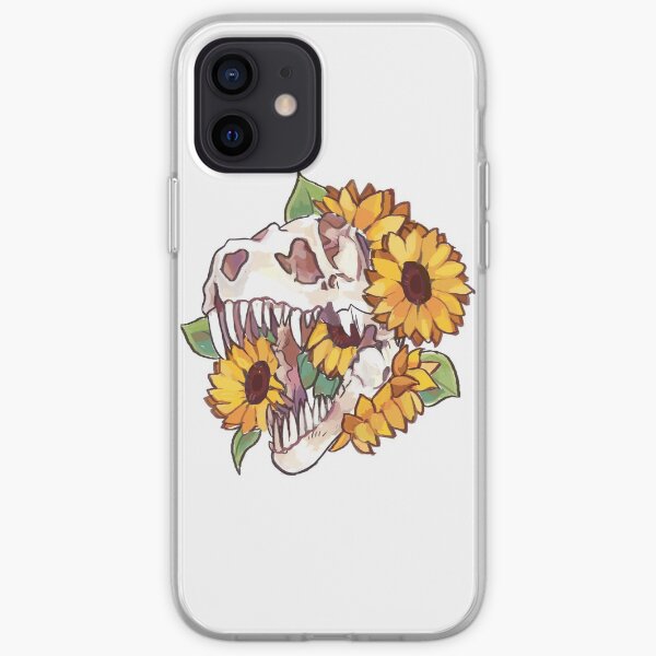 Dinosaur Skull iPhone Soft Case