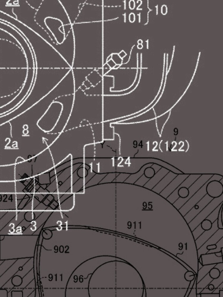 Rotary Engine Blueprint