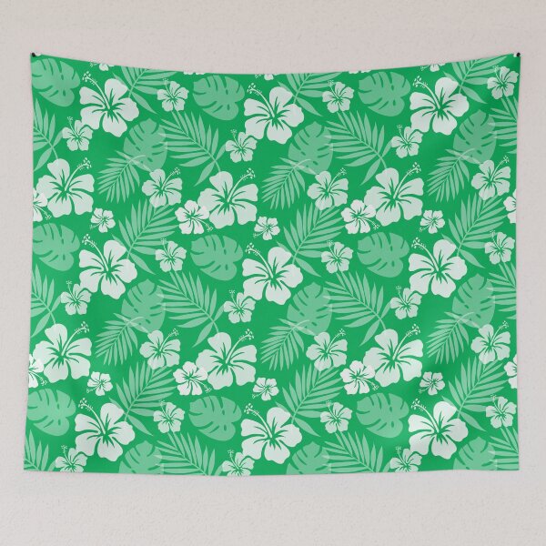 Item preview, Colorful Tropical Hibiscus Pattern designed and sold by stylebytara.