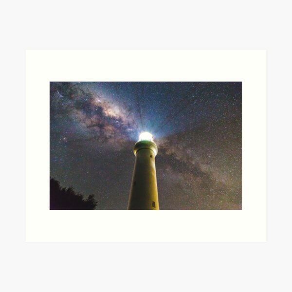 Item preview, Aireys Inlet with the Milky Way designed and sold by susanzentay.
