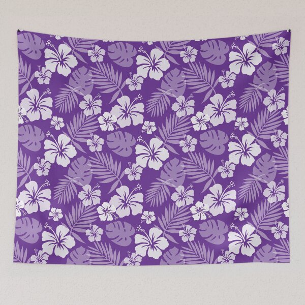 Item preview, Colorful Tropical Hibiscus Pattern designed and sold by stylebytara.