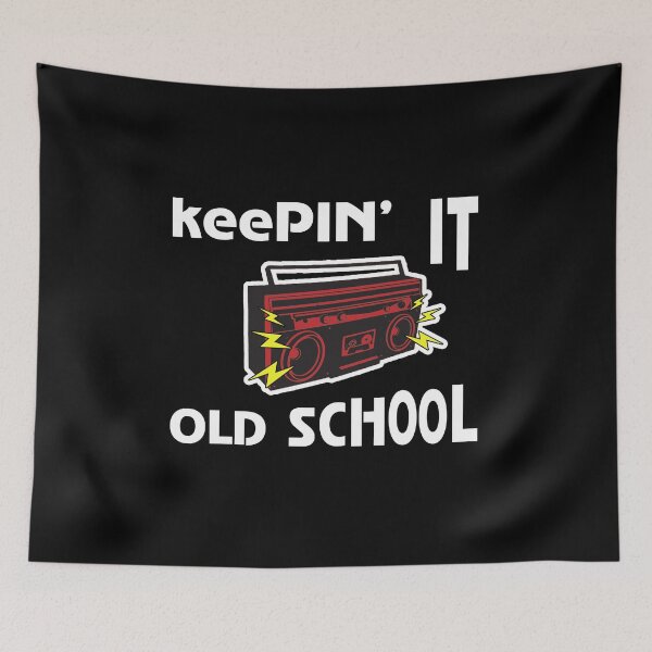 Item preview, keePIN' It Old School - retro style  designed and sold by estademoda.