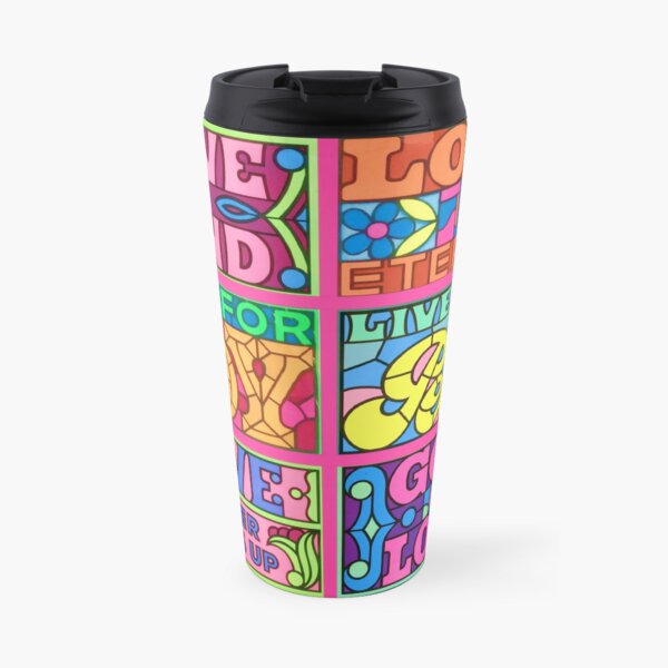Love Is - Polyptych Travel Mug