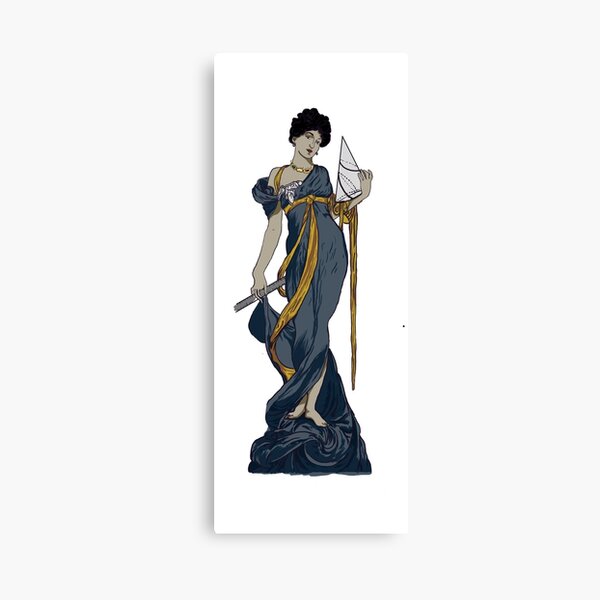 Hypatia of Alexandria, Our Lady of Astronomy Canvas Print