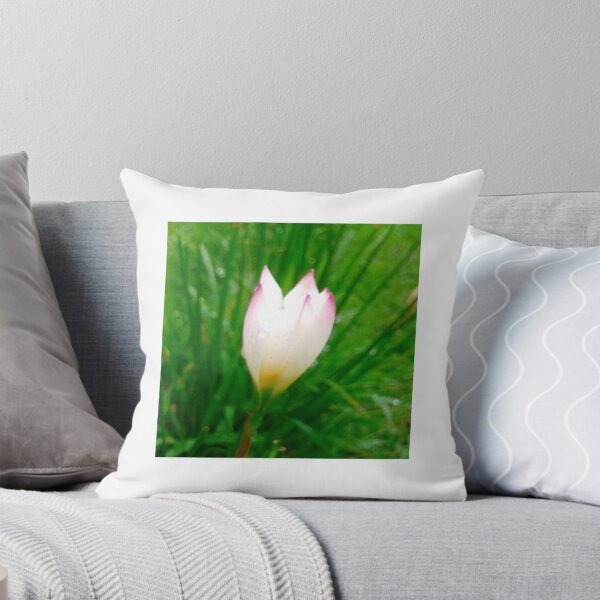 Item preview, Wild Pinkish Flower on Sidewalk designed and sold by miscellany.