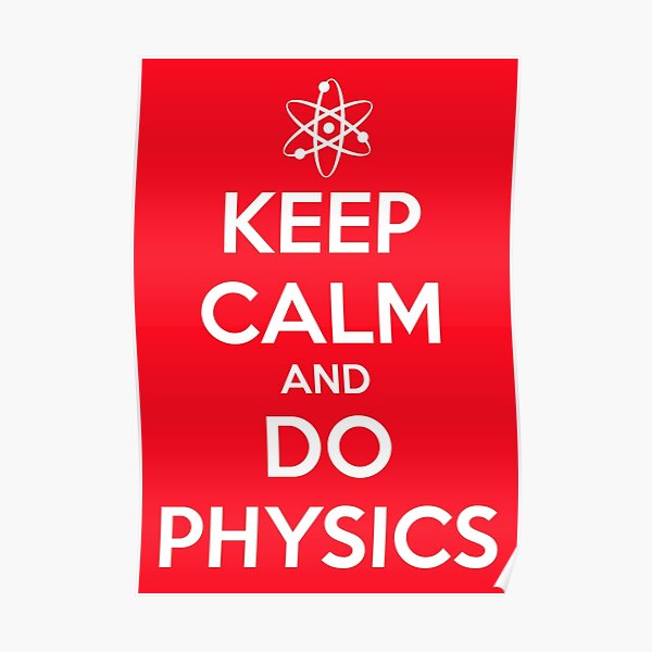 Theoretical Physics Posters Redbubble