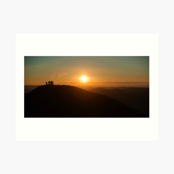 Sunrise on Feathertop Art Print