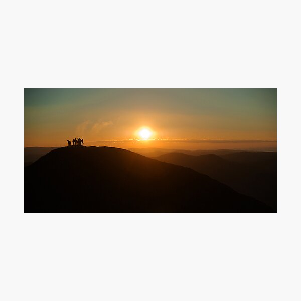 Sunrise on Feathertop Photographic Print