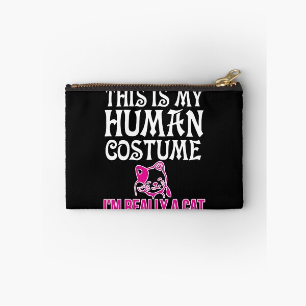 Item preview, This Is My Human Costume I'm Really A Cat Halloween T-Shirt designed and sold by Anumber1.