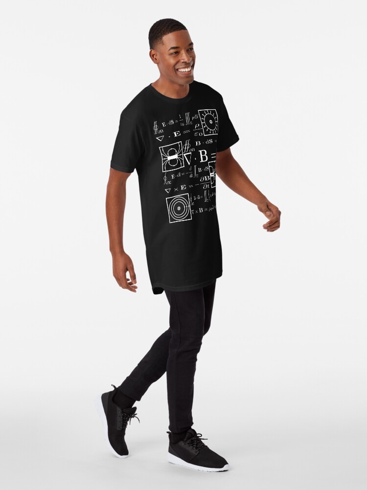 maxwell equations t shirt