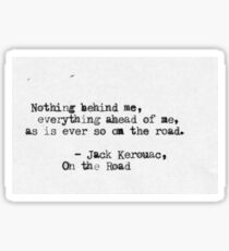Jack Kerouac Sticker