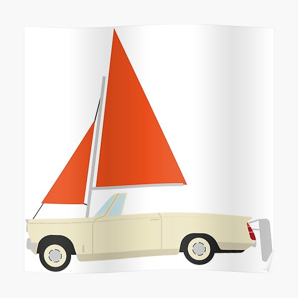 DriveTribe Amphibious Sail Poster