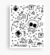 Lluksy Retro Gamer Canvas Print