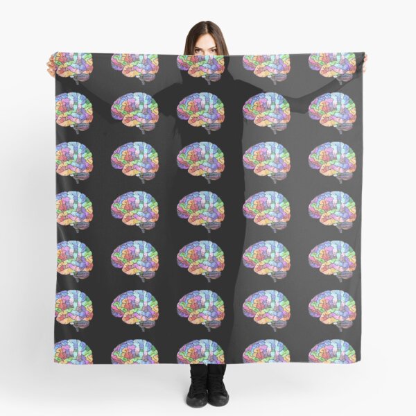 The Rainbow Brain Scarf