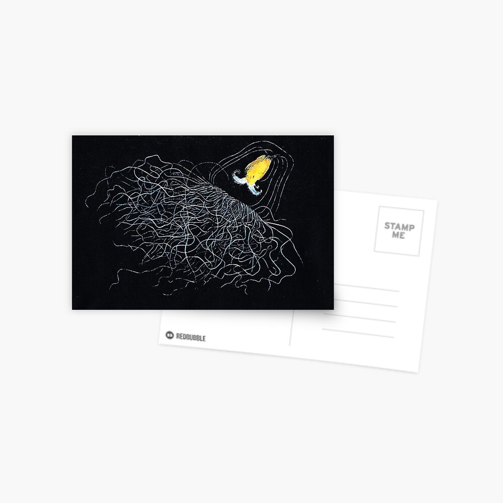 Postcards for the Reef 4: Infant Medusa Postcard