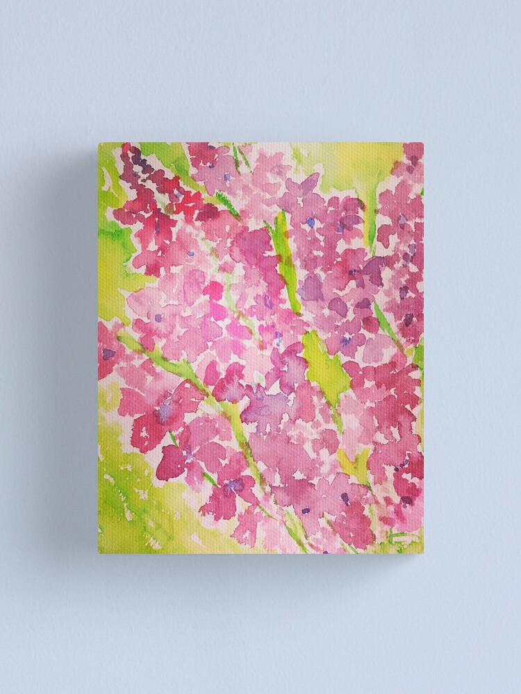 Alternate view of Larkspur Canvas Print
