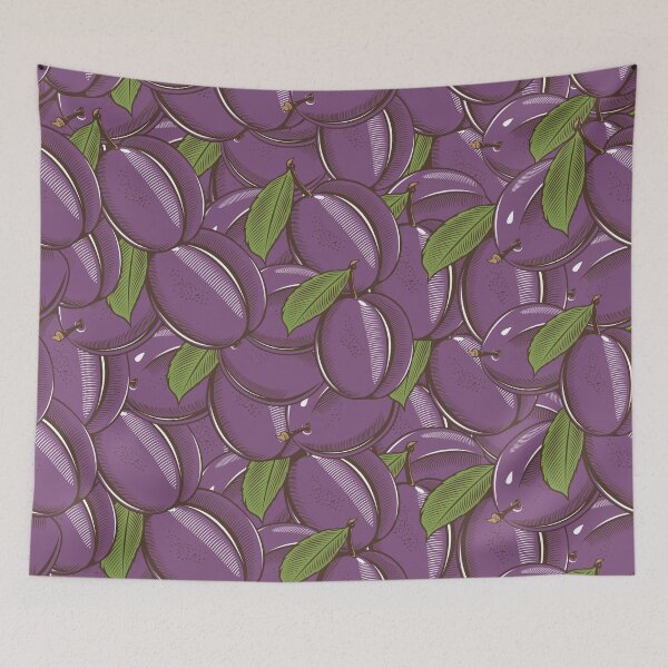 Item preview, Vintage Fruits and Vegetables Pattern designed and sold by stylebytara.
