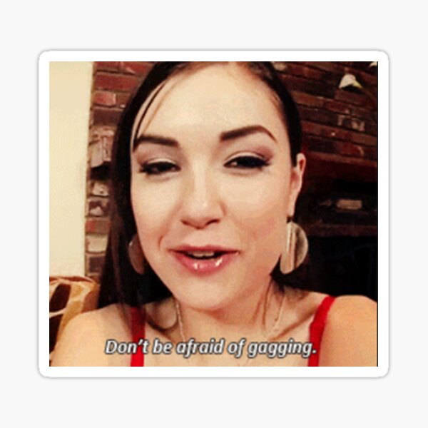 sasha gray lol Sticker