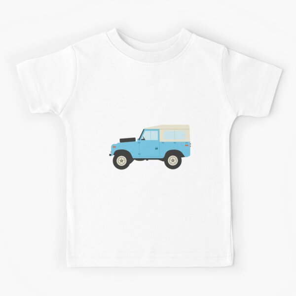 Cartoon Landrover Series 2 Kids T-Shirt