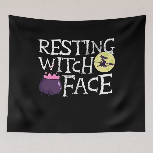 Item preview, Funny Halloween Witch Shirt Costume Resting Witch Face Shirt designed and sold by Anumber1.