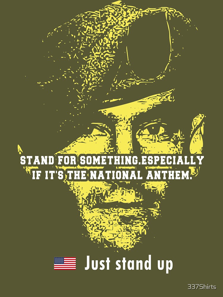 Pat Tillman - Just Stand Up - Boycott Nike - Red Essential T