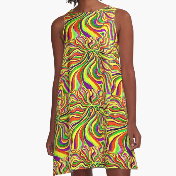 Groove is in the art A-Line Dress