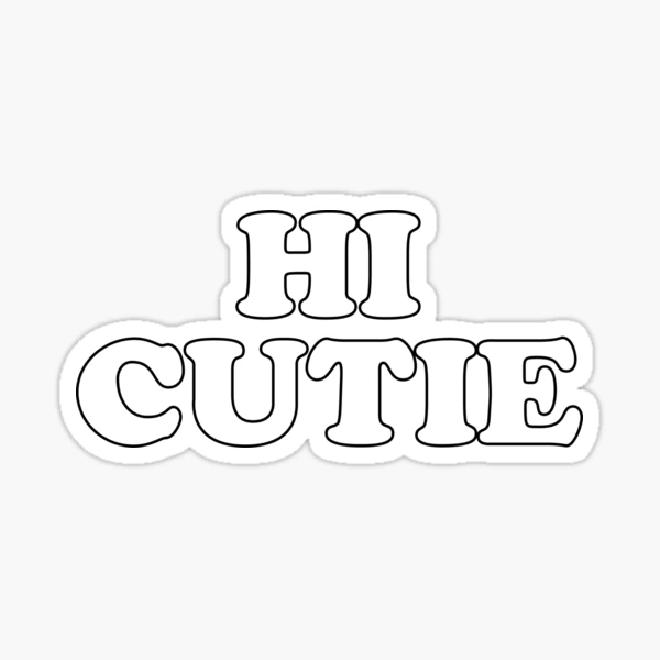 Hi! Word - Hi - Sticker
