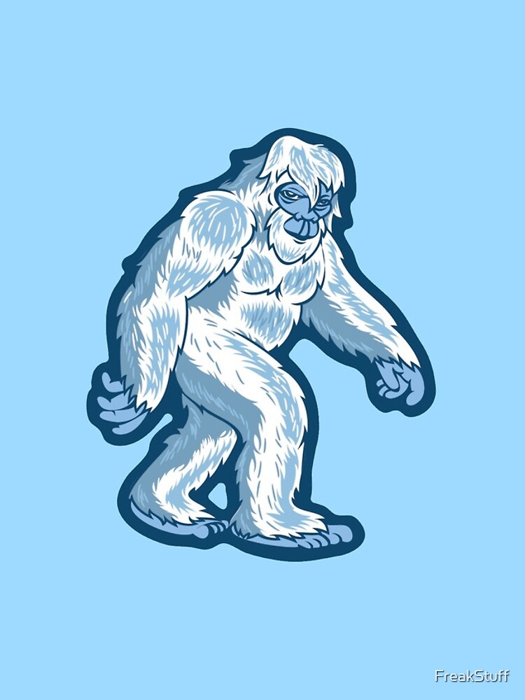 Thumbnail 4 of 4, iPhone Case, Yeti Sticker designed and sold by FreakStuff.