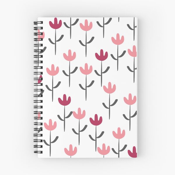 Item preview, Pattern with small pink flowers designed and sold by DaHaeHey.