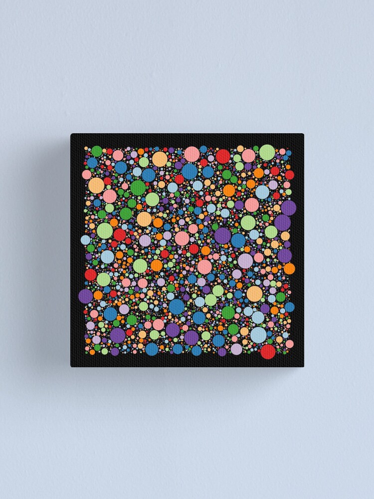 Alternate view of Circle Packing 206 Canvas Print