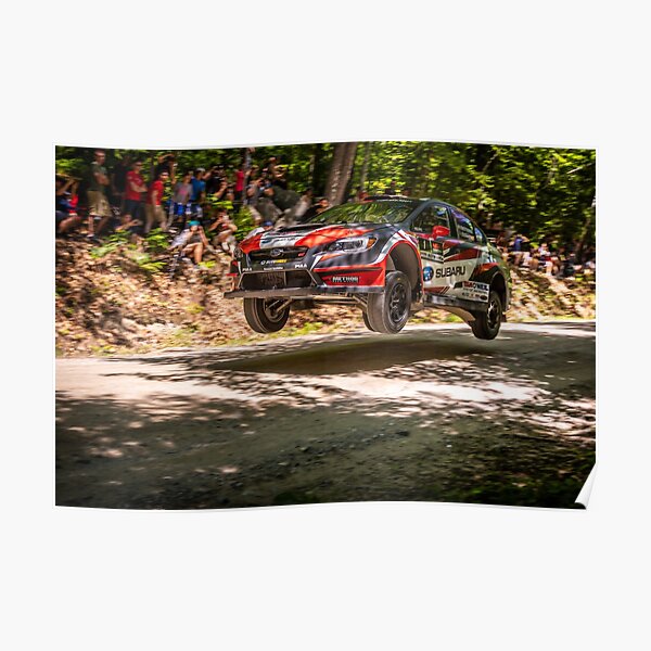 L'équipe de rallye Travis Pastrana Subaru Poster