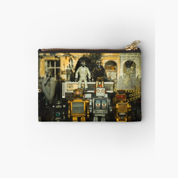 Item preview, Vintage Robots in a window designed and sold by Giorgio Fochesato.