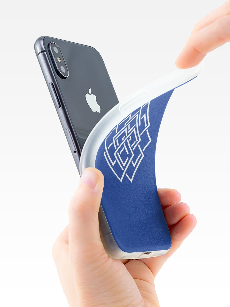 Thumbnail 4 of 5, iPhone Case, Square Earth Flag [Roufxis-Rb] designed and sold by RoufXis.