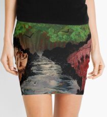 Towards the Dark Forest Mini Skirt