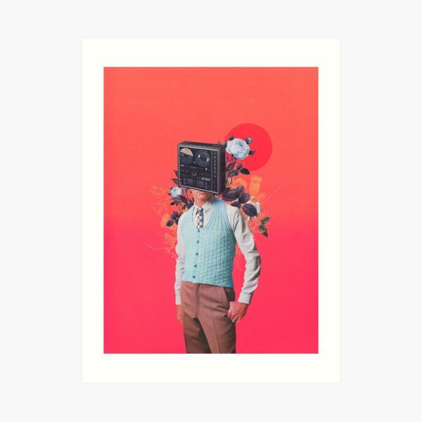 Phonohead Kunstdruck