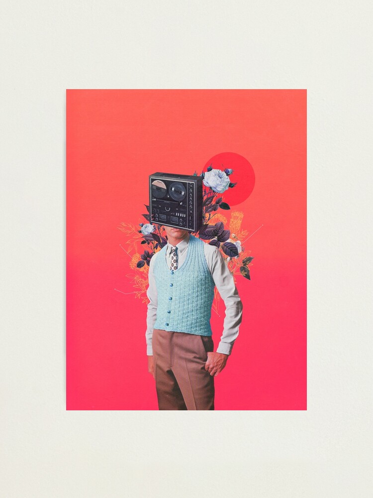 Alternate view of Phonohead Photographic Print