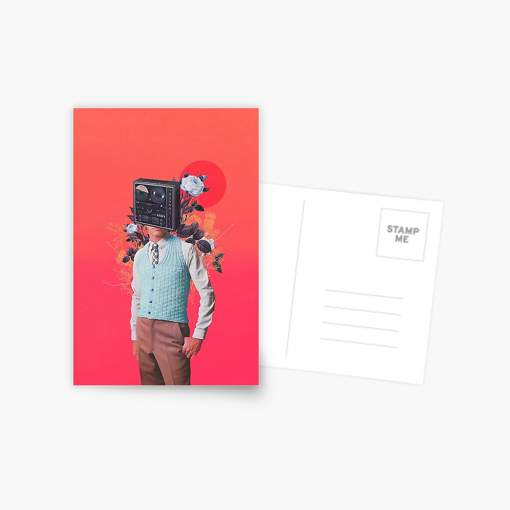 Phonohead Postcard