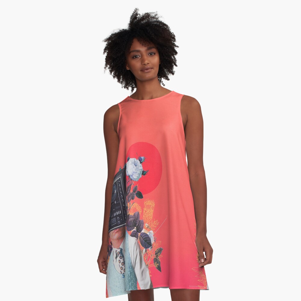 Phonohead A-Line Dress