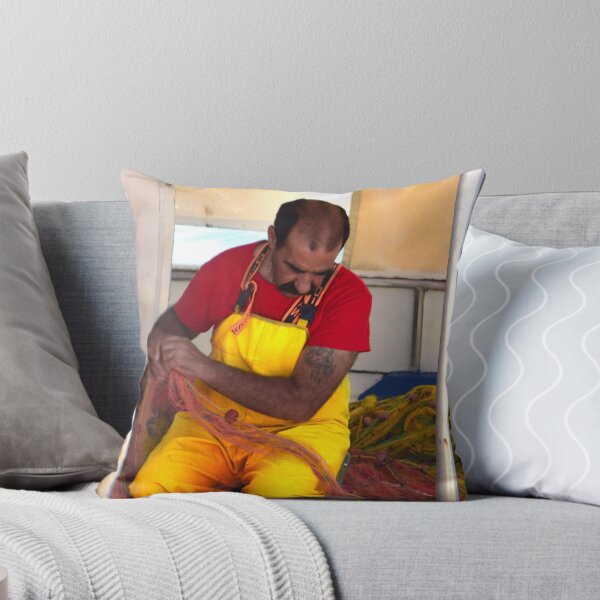 Item preview, Greek Fisherman at work designed and sold by SteveHarris123.